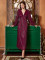 Solid color V-neck sequin elegant slim fit summer banquet party evening gown