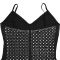 Fashion women's hot pressed diamond sleeveless suspender, hip hugging short skirt dress