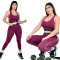 Summer new yoga set, gathering sports vest, high waist, hip lifting, abdominal compression fitness set