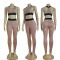 Summer new yoga set, gathering sports vest, high waist, hip lifting, abdominal compression fitness set