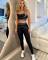 New yoga set, gathering sports vest, high waist, hip lifting, abdominal compression fitness set, in stock