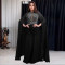 Fashionable women's clothing temperament hot stamping sexy long skirt party dress