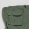 Casual commuting solid color multi pocket ankle binding workwear strapless jumpsuit