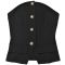 Fashion women's temperament strapless breasted breasted top and pants two-piece set