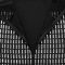 Fashionable women's sexy mesh rhinestone slanted shoulder sleeveless dress