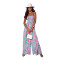 Sexy strapless foreign trade jumpsuit, fashionable printed pants, loose pants