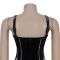 Fashionable women's sexy slim fit rhinestone suspender bag arm dress