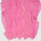 sexy V-neck sleeveless hollow out ruffle edge solid color slit dress for women's wear