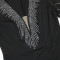 Foreign trade dress, evening dress, deep V-high slit dress, women's dress