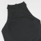 Cross border  sexy slim fit patchwork sequin lace semi high neck long skirt irregular dress for women