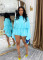 Fashionable women's clothing, fashionable casual pleated solid color jumpsuit, short skirt new
