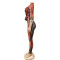 New fashion digital print V-neck long sleeved pants two-piece set for women