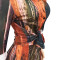 New fashion digital print V-neck long sleeved pants two-piece set for women