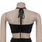 Fashionable women's sexy strapless bag arm pleated mesh long skirt new