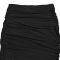 Fashionable women's sexy strapless bag arm pleated mesh long skirt new