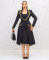 Elegant commuting waist cinched lapel elastic suit vest two-piece set