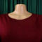 Summer Fashion Bubble Sleeves Elegant High Waist Solid Color Round Neck Large Skirt African Dress