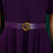 Summer Fashion Bubble Sleeves Elegant High Waist Solid Color Round Neck Large Skirt African Dress