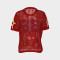 New splicing fashionable and versatile printed mesh breathable sports style sweater short sleeved top  12 COLORS