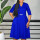 Royal blue + belt