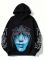 Simple and fashionable street trendy printed retro hooded sweatshirt