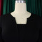 Summer short sleeved fashionable temperament elegant commuting solid color plus size dress