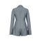 Women's hot pants, casual striped collar, long sleeved shirt with front tie, shorts