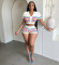 Women's sweater fashion cardigan, hip hugging tight pants set