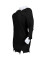Broken hole casual loose solid color fashionable lapel irregular short skirt dress women's clothing