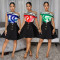 New dress with one shoulder printed short skirt, fashionable and casual women's clothing