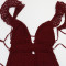 Women's sexy V-neck sexy long dress, new product showing slimming and backless temperament dress for women