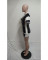 Women's sexy hollow out perspective lapel knitted shorts set