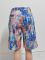 Women's fashion casual splashed ink oil painting straight leg pants painted shorts