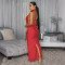 Hot selling dresses, sexy necklaces, big flower evening dresses, women's dresses