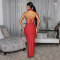 Hot selling dresses, sexy necklaces, big flower evening dresses, women's dresses