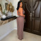 Sexy V-neck lace up backless transparent sexy jumpsuit for foreign trade women's pants