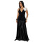 Fashion women's summer white flower suspender high-end dress