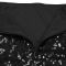Fashion women's sexy backless sequined top and short skirt two-piece set