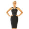 Fashionable women's elegant rhinestone high-end exquisite suspender dress