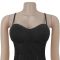 Fashionable women's sexy suspender lace see through dress dress