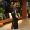 New foreign trade dress with cloak two-piece set for women's clothing