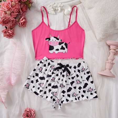 Sensational pajama women's slim shoulder strap seductive camisole skirt nightgown