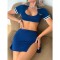 Underwear Pure Desire Lure Uniform Hot Set Flight Attendant Uniform Female New Style