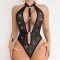 New foreign trade highlights: textured polka dot camisole, tight lace backless jumpsuit, with a touch of fun