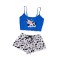 Sensational pajama women's slim shoulder strap seductive camisole skirt nightgown