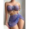 Underwear set, sexy and erotic pajama set, Amazon cross-border source, perspective and temptation