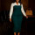 Peacock green