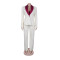 Elegant commuting contrasting color large lapel casual suit two-piece set