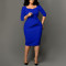 New Fashion Solid Color Hip hugging OL Thongler Pencil Skirt Dress