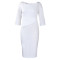 New Fashion Solid Color Hip hugging OL Thongler Pencil Skirt Dress